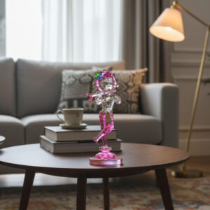 Florensa Handcrafted Lord shree krishna Glass Decorative Idol